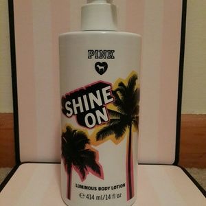 Brand new PINK Shimmer Lotion
